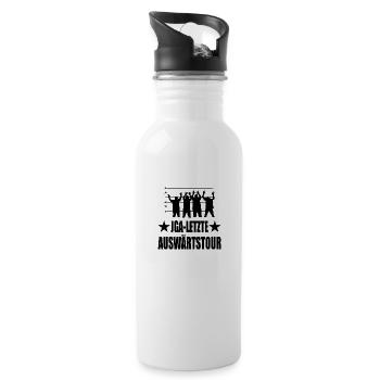 Junggesellenabschied - Trinkflasche mit integriertem Trinkhalm - Weiß - Rechts