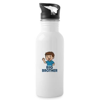 T-shirt Wave de Big Brother Cartoon - Gourde avec paille intégrée - blanc - Droite