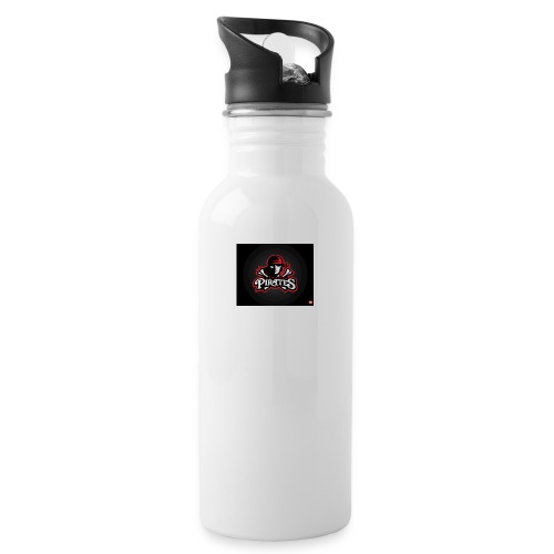 luxury idea sports logo designer - Trinkflasche mit integriertem Trinkhalm