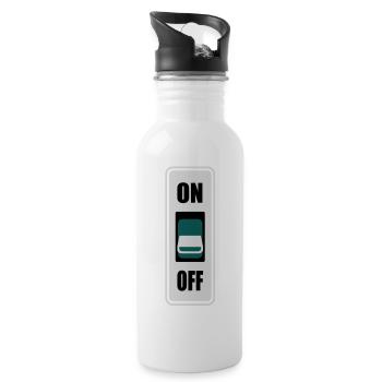 switch - Water bottle with straw - white - Right