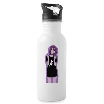 Blitz-Sigil Elf Tee - Trinkflasche mit integriertem Trinkhalm - Weiß - Rechts