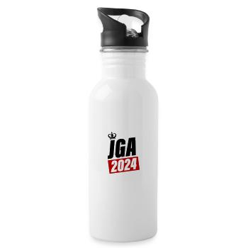 Bachelor Party Bachelor Party 2024 Party - Water bottle with straw - white - Right