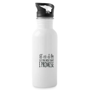 Gardener Gardener - Just one more plans I promise - Water bottle with straw - white - Right