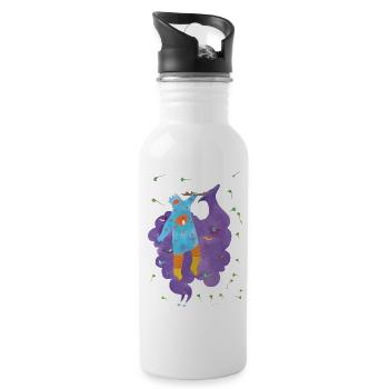 A dream - Water bottle with straw - white - Right