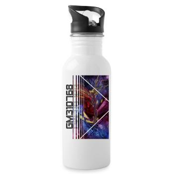 GM310768 Hell and Heaven - Water bottle with straw - white - Right
