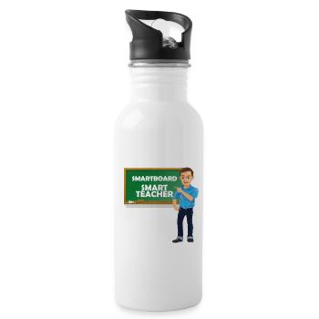 Smart Teacher - Water bottle with straw - white - Right