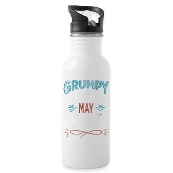 c sharp programming quote fathersday statement - Trinkflasche mit integriertem Trinkhalm - Weiß - Rechts