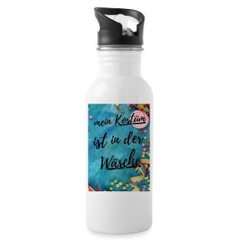 My costume is in the wash - Water bottle with straw - white - Right