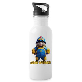 Mole - Water bottle with straw - white - Right