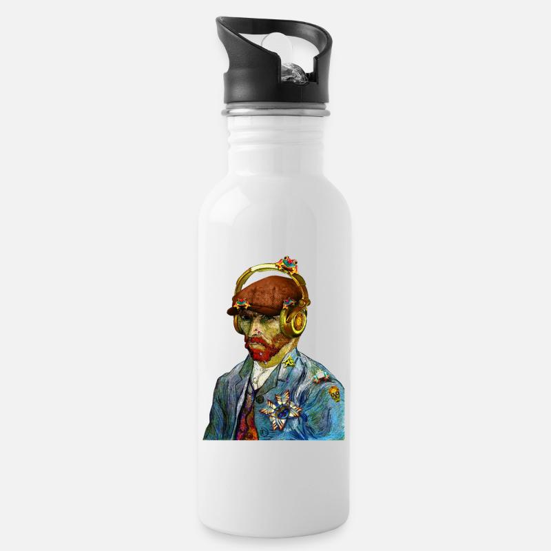 Vincent van Gogh - Gourde avec paille intégrée - blanc