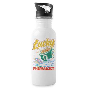 Pharmacist Pharmaceutical Technical - Water bottle with straw - white - Right
