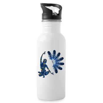 yoga 22 e 272 - Water bottle with straw - white - Right