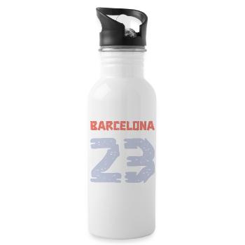 Maillot Barcelone 23 2023 - Gourde avec paille intégrée - blanc - Droite