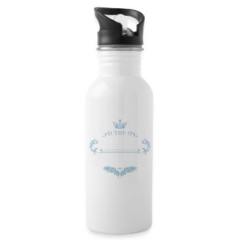 1945 best of - Trinkflasche mit integriertem Trinkhalm - Weiß - Rechts