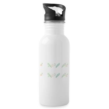Sage Healer Soul Dealer Smudge Sticks Healing - Water bottle with straw - white - Right