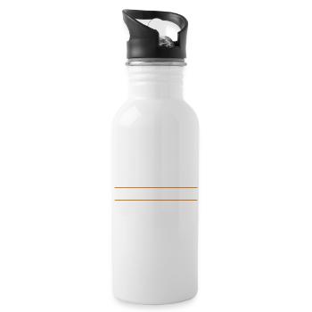 Lloret De Mar 2023 - Trinkflasche mit integriertem Trinkhalm - Weiß - Rechts