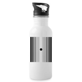 doppler effect - Gourde avec paille intégrée - blanc - Droite