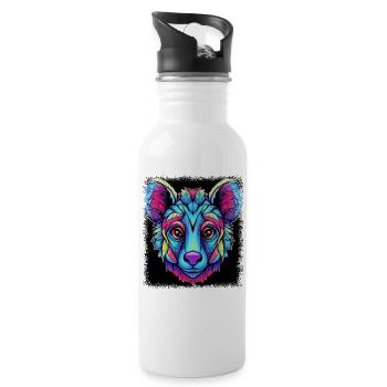 Koala australien Cadeau Idée cadeau Awesome Funny - Gourde avec paille intégrée - blanc - Droite