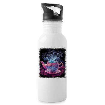 birthday present christmas boba tea gift balls - Trinkflasche mit integriertem Trinkhalm - Weiß - Rechts