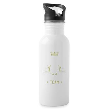 Malle Escalation - Water bottle with straw - white - Right