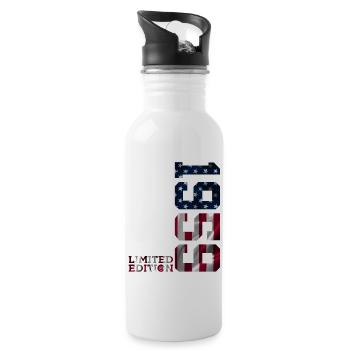 LIMITED EDITION 1959 USA 67TH BIRTHDAY - Water bottle with straw - white - Right