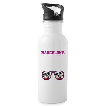 Maillot Barcelone 23 2023 - Gourde avec paille intégrée - blanc - Droite