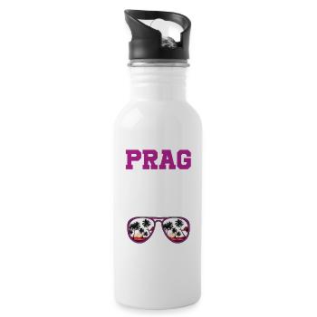 Prag 23 Trikot 2023 - Trinkflasche mit integriertem Trinkhalm - Weiß - Rechts