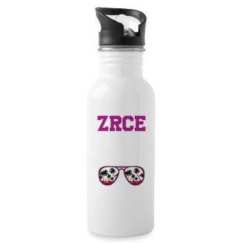 Zrce 23 Trikot 2023 - Trinkflasche mit integriertem Trinkhalm - Weiß - Rechts