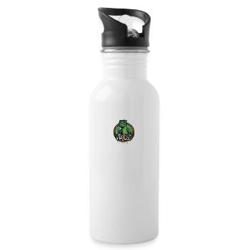 Wild Gekko - Water bottle with straw - white - Right