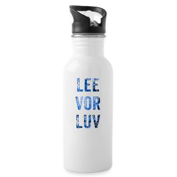 sail - Water bottle with straw - white - Right