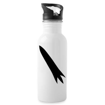 Spacecraft Rocket Space Space Flight Vector - Water bottle with straw - white - Right