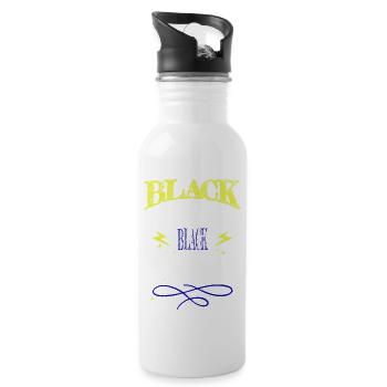 astronomy stuff space travel awesome gift - Trinkflasche mit integriertem Trinkhalm - Weiß - Rechts