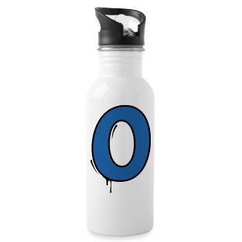 Mica Drop O - Water bottle with straw - white - Right