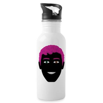 HETEROCHROMIA EYES #1 - nice people - Water bottle with straw - white - Right