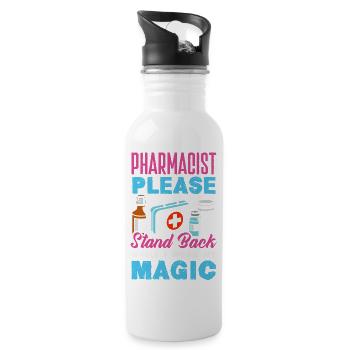 Pharmacist Pharmaceutical Technical - Water bottle with straw - white - Right