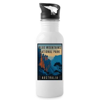 Experience Blue Mountains National Park in Austral - Water bottle with straw - white - Right