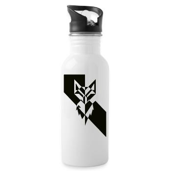 Vulpa INSTINCT - Water bottle with straw - white - Right