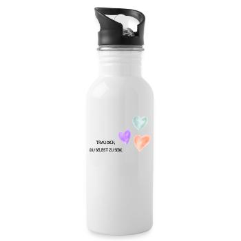 eunde - Water bottle with straw - white - Right