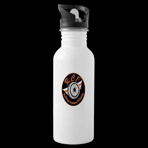 RCFSpreadshirt3 gif - Trinkflasche mit integriertem Trinkhalm