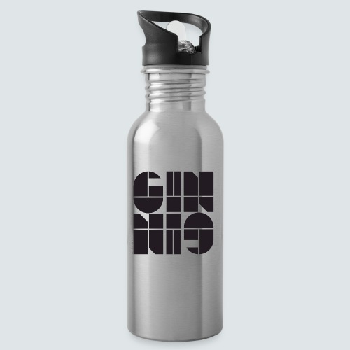 GIN - Drikkeflaske med integreret sugerør