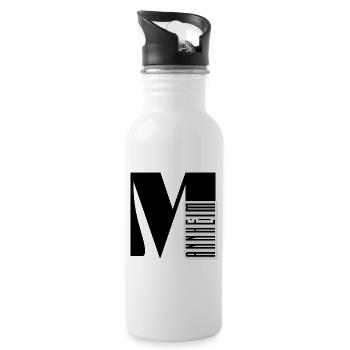 Mannheim - Water bottle with straw - white - Right