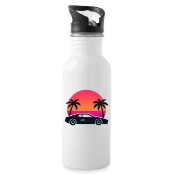 Vice City - Water bottle with straw - white - Right
