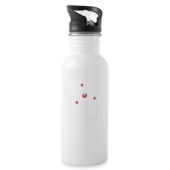 Energy of the nuclear engineer, which comes from the - Water bottle with straw - white - Right