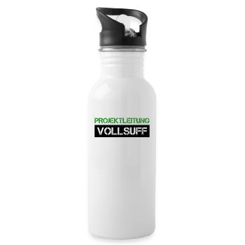 Bière Booze Chemise Femmes Hommes Célébrer Partenaire Look - Gourde avec paille intégrée - blanc - Droite