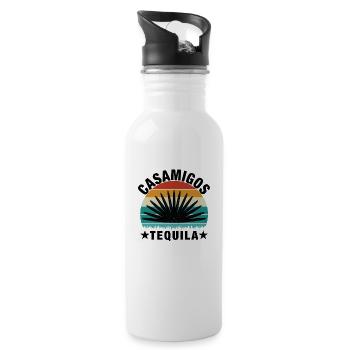 Tequila Casamigos - Water bottle with straw - white - Right