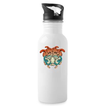 Khnum - Water bottle with straw - white - Right