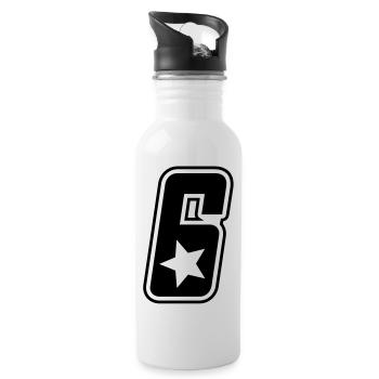 # 6 - Water bottle with straw - white - Right
