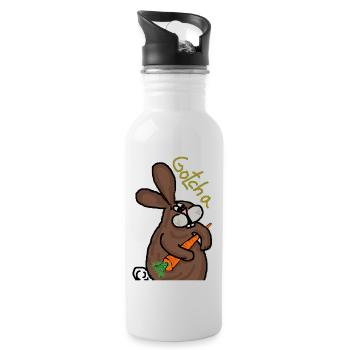 Hare - Water bottle with straw - white - Right