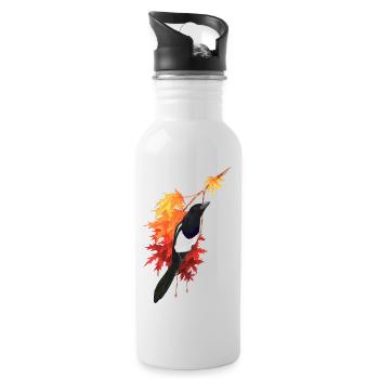 Pie - Water bottle with straw - white - Right