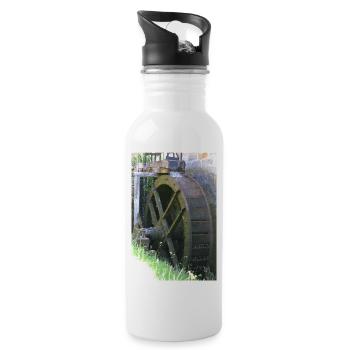 Millwheel momentum - Water bottle with straw - white - Right